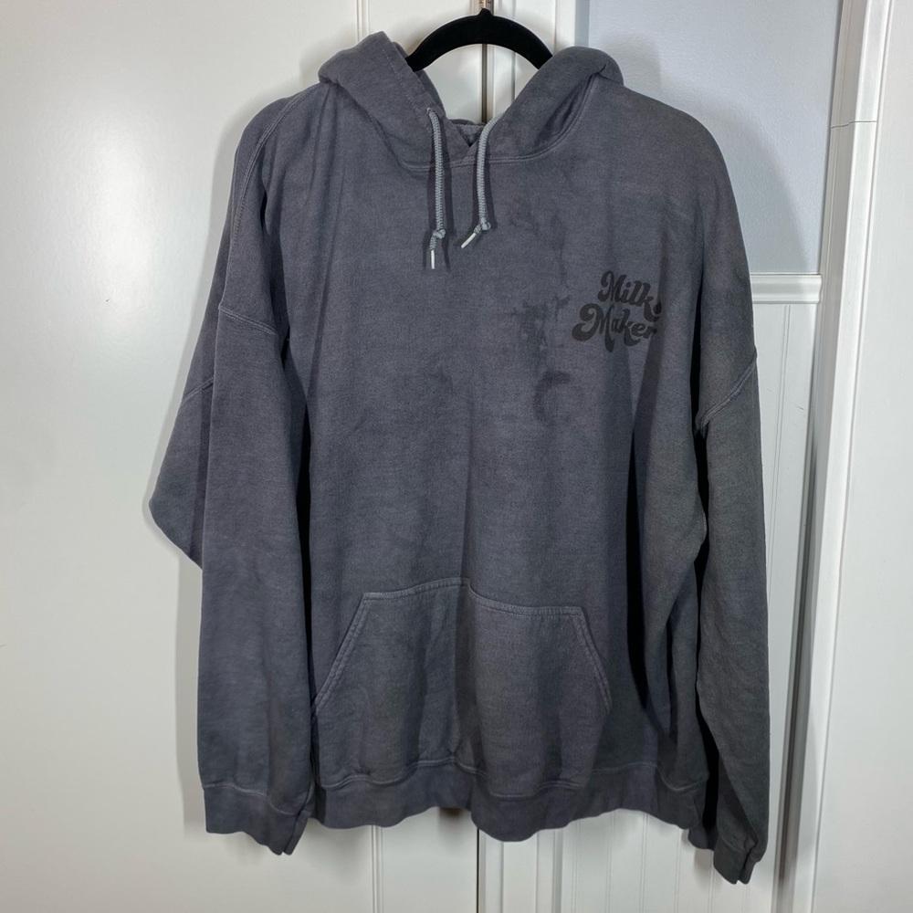 TLMB‎ The Little Milk Bar Milk Maker Use Your Voice Even if it shakes Hoodie 3XL